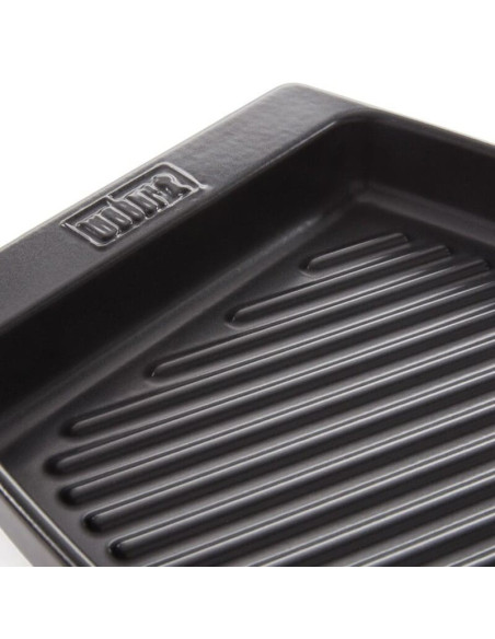 Plancha cerámica para asar pescados 47x28cm. Weber 17886  - 8 