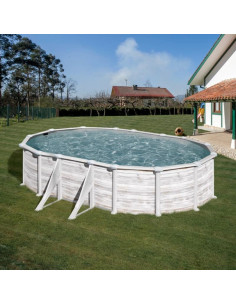 Piscina elev. ovalada nordica 500x300x132cm Gre Finlandia KITPROV508N  - 1 