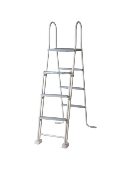 Piscina elevada ovalada chapa blanca 610X375X120cms. Gre KITPROV613  - 2 
