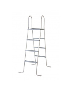 Escalera acero 2x3 peldaños para piscinas elevadas. Gre ET1213  - 1 