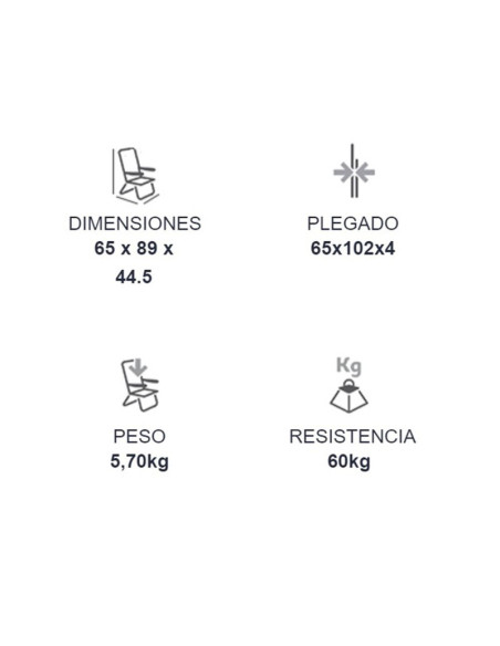 Armario cocina plegable. Aluminio 66x51x88cm. Crespo AL-107  - 5 