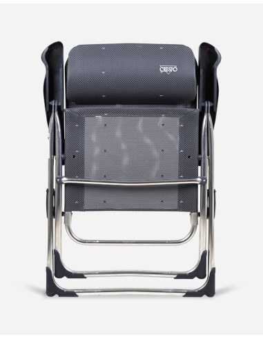 Sillón aluminio extra plano respaldo 7 posiciones con cabezal compact. Crespo Al-215C  - 12 
