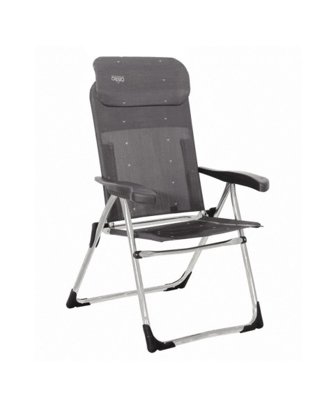 Sillón aluminio extra plano 7 posiciones con cabezal. Crespo Al-213C  - 1 
