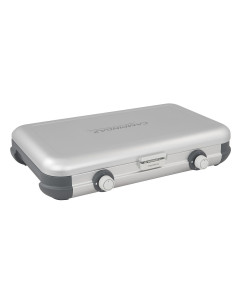 Moderna cocina de gas portátil con dos quemadores. Campingaz 35521 - 1 2