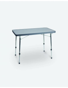 Mesa aluminio reforzado y tablero HPL 101X65cm. Crespo AL-246  - 1 