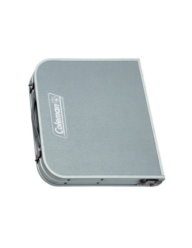 Mesa camping multialtura 80x40cm plegable con bandeja. Coleman 204395  - 2 