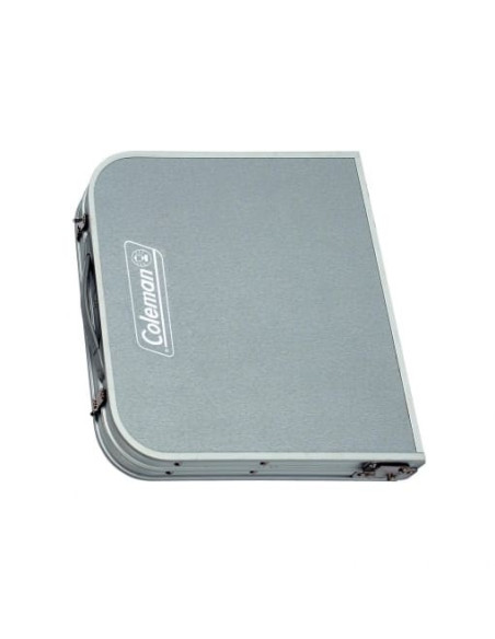 Mesa camping multialtura 80x40cm plegable con bandeja. Coleman 204395  - 2 