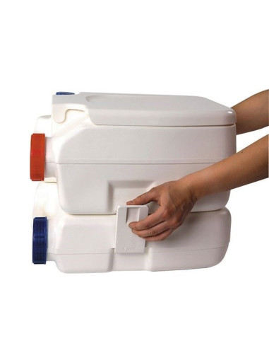 WC compacto, ligero y portátil de 20 Ltr. Fiamma Potti Bipot 39  - 3 