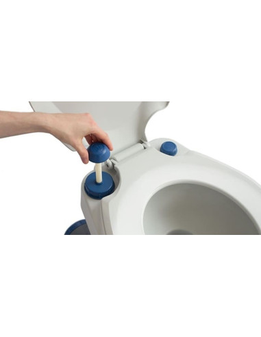 WC Portátil Antimicrobial 20L. Campingaz Easygo  - 6 