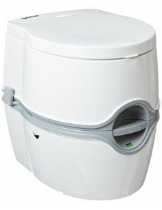 Inodoro químico portátil eléctrico. Thetford Porta Potti 565E Blanco  - 1 