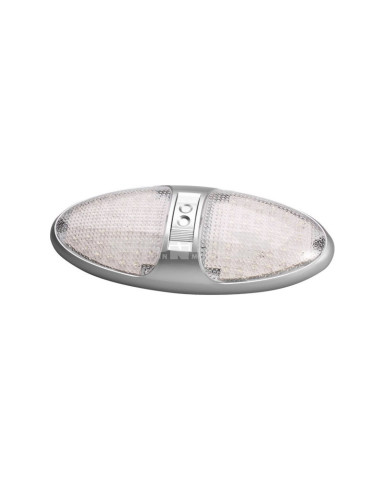 Plafón led ovalado 6,4W/12V, 12x28,8cm. Brunner Tango D Led 7530005N  - 1 