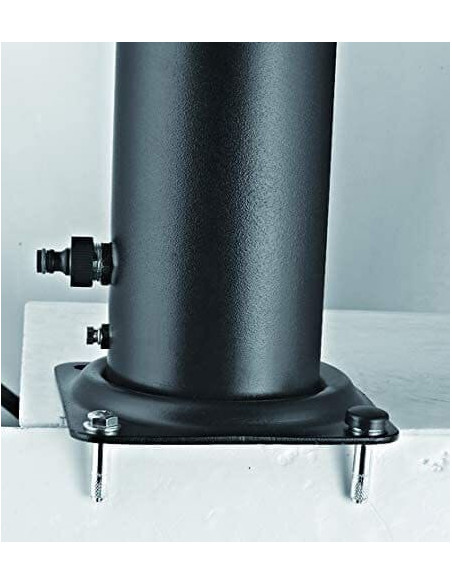 Ducha solar con grifo lavapiés PVC negro 32 litros. Gre AR1130  - 3 