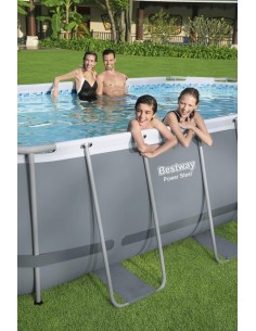 Piscina elevada tubular ovalada 488x305x107cms. Bestway 56448  - 1  2